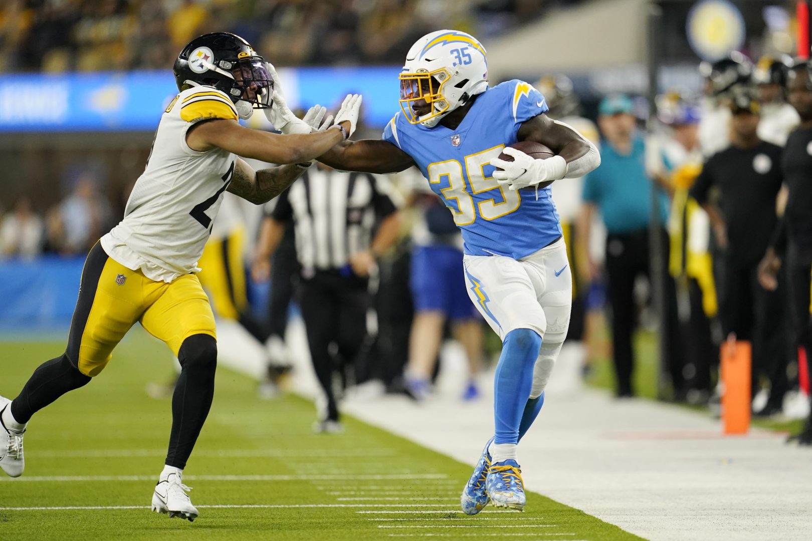 steelers chargers game
