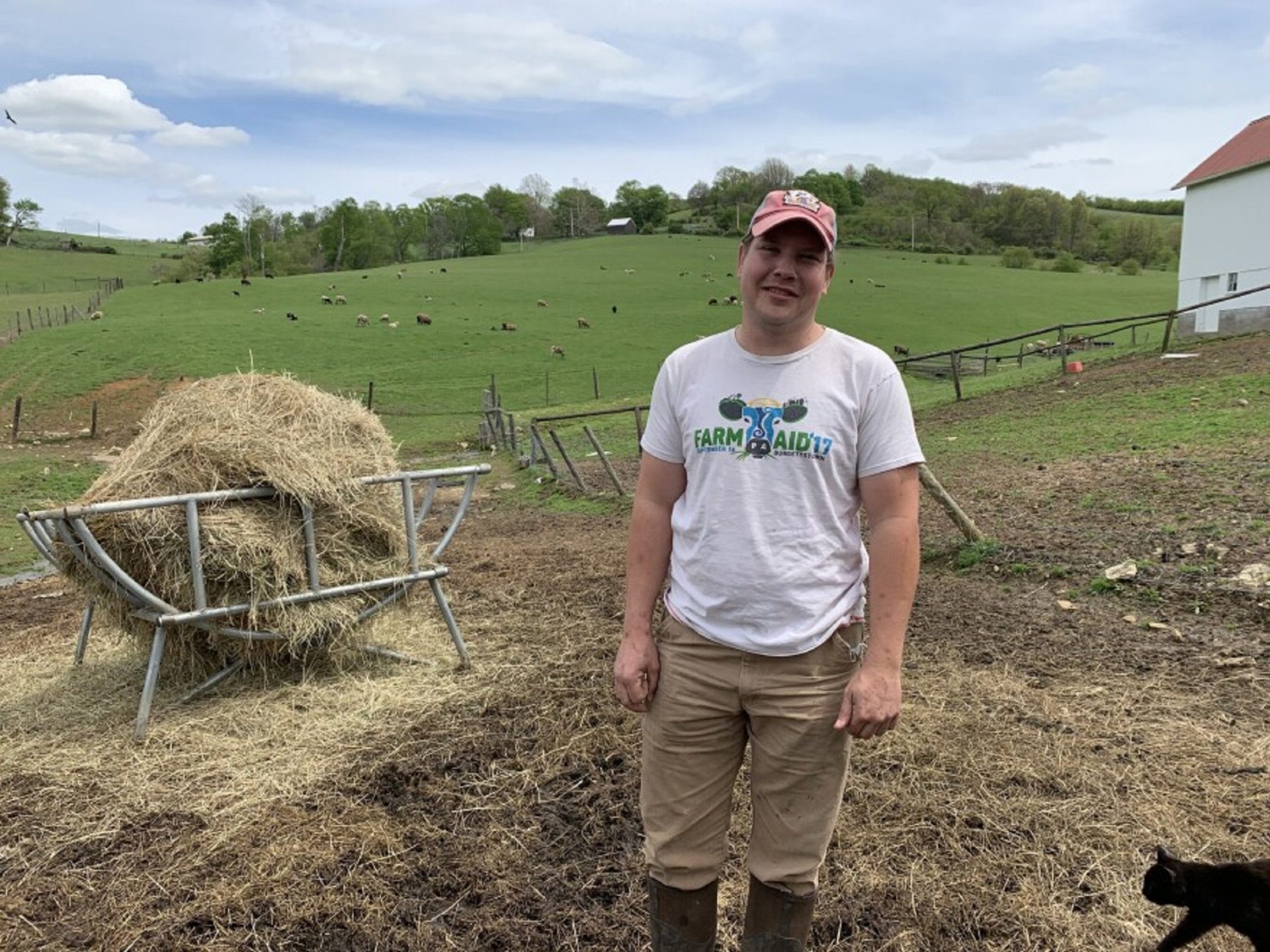 Drew Manko inherited the Ross Farm in Eighty Four, Pa. He raises rare breeds of livestock and sells the meat to restaurants and retailers in southwestern Pennsylvania and Wheeling, W.Va.