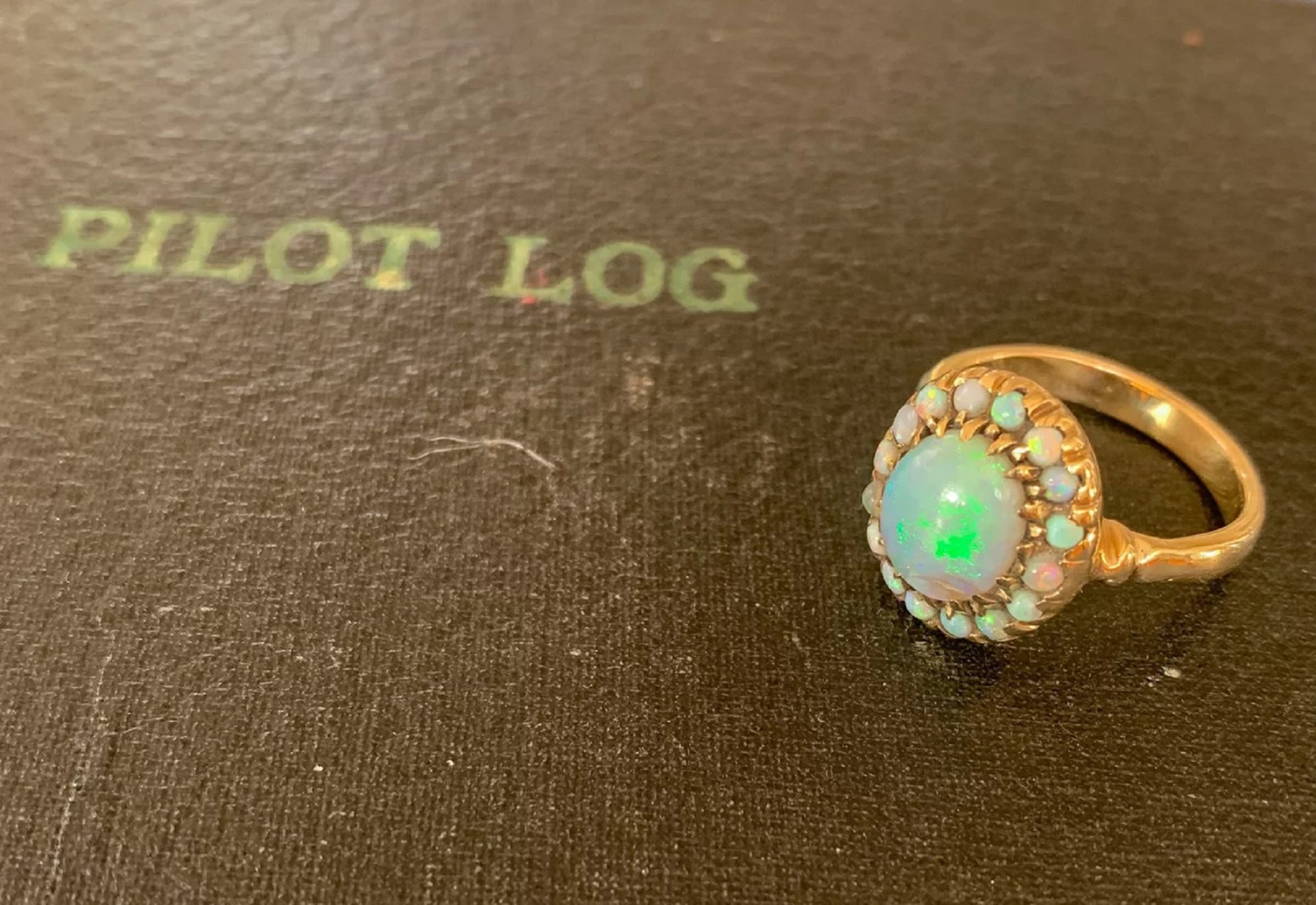 The opal ring that Bud bought for Ellene.