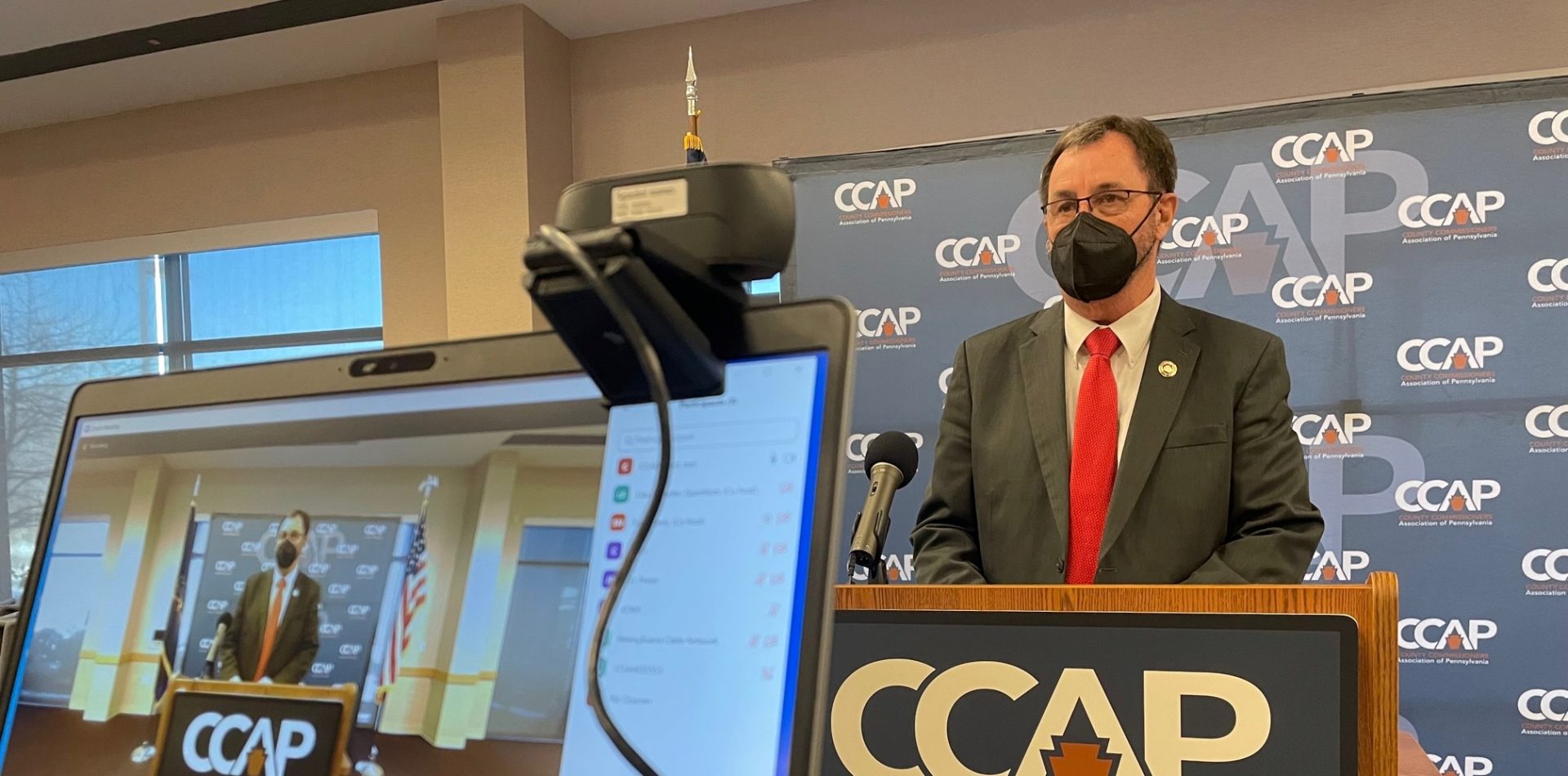 The County Commissioners Association of Pennsylvania gave a virtual press conference to announce their 2022 legislative priorities.