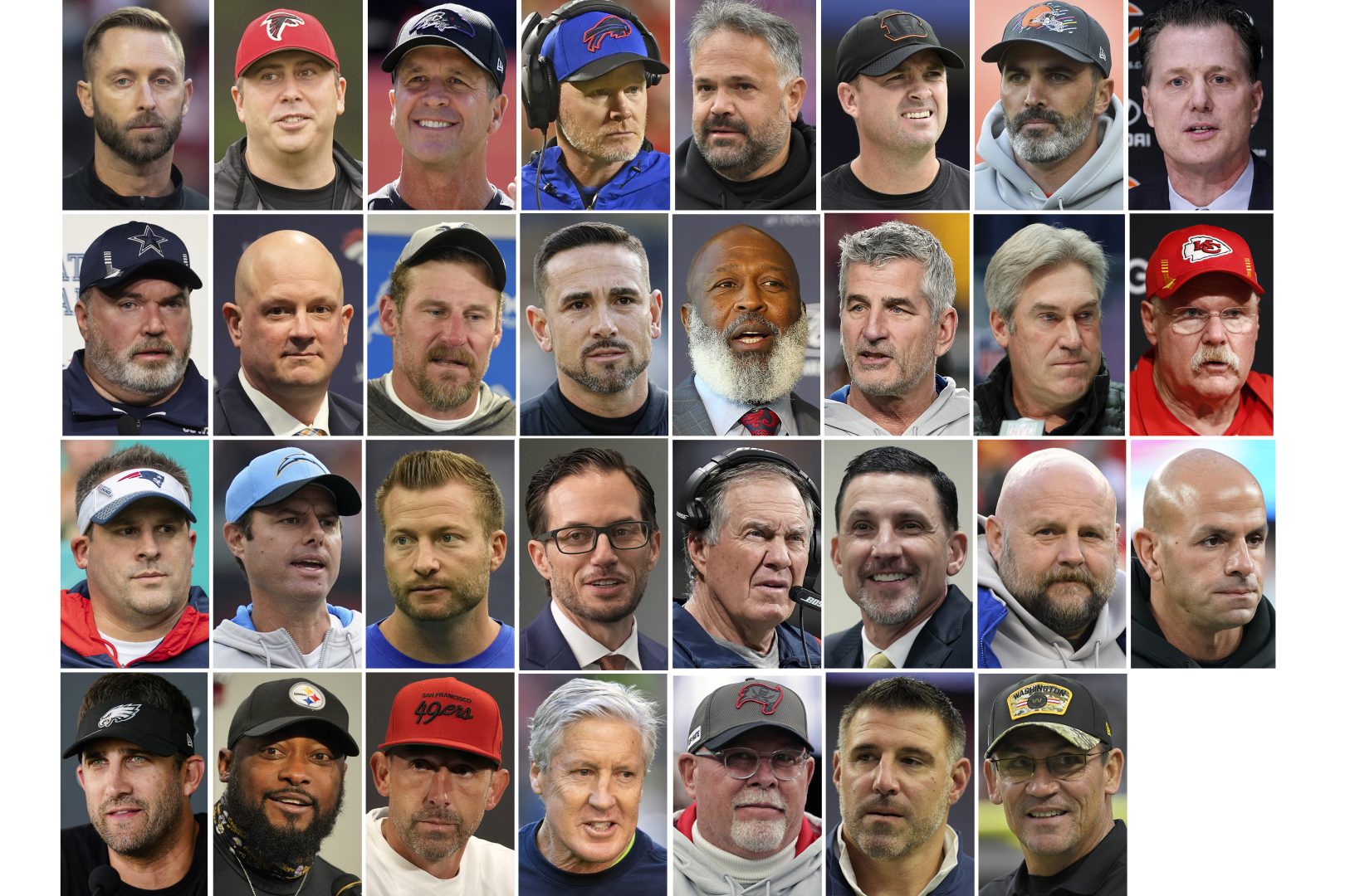 Full List Of Current Nfl Head Coaches Updated 2023 Sportshistori 