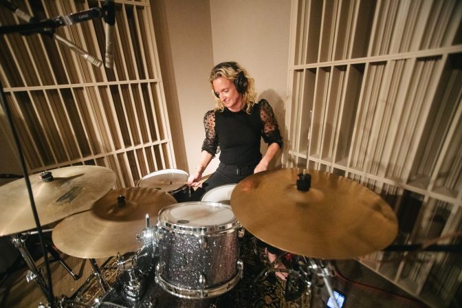Drummer Christy Engle