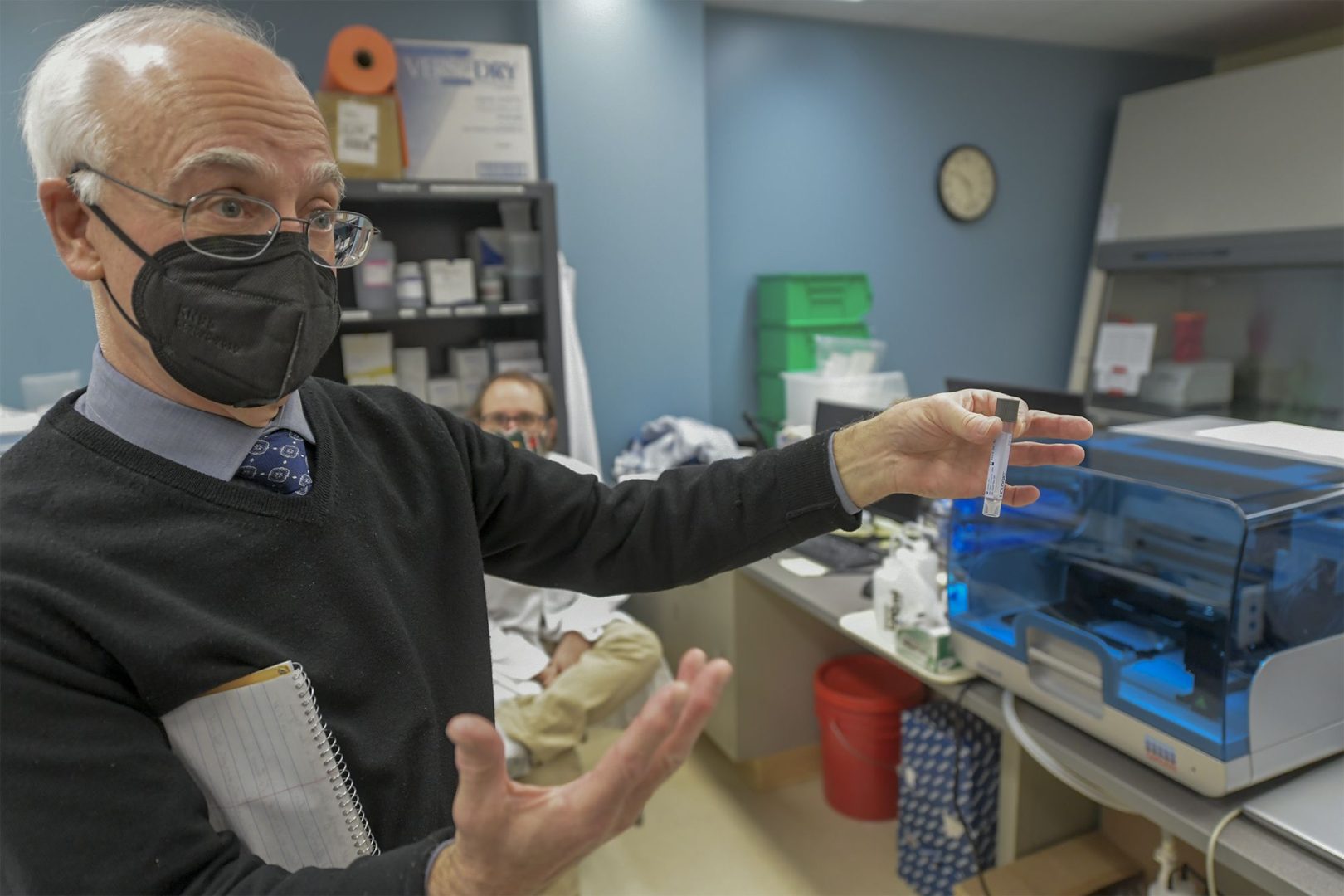Public Health Lab Director Robert Wadowsky oversees the Allegheny County public health lab system. For the past nearly two years, the labs have handled COVID-19 tests from county-run facilities, including the jail and nursing homes.