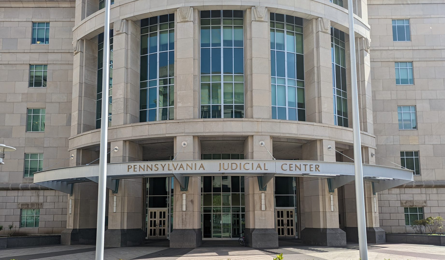 The Pennsylvania Judicial Center, which houses the Commonwealth Court, is seen here on May 5, 2022.