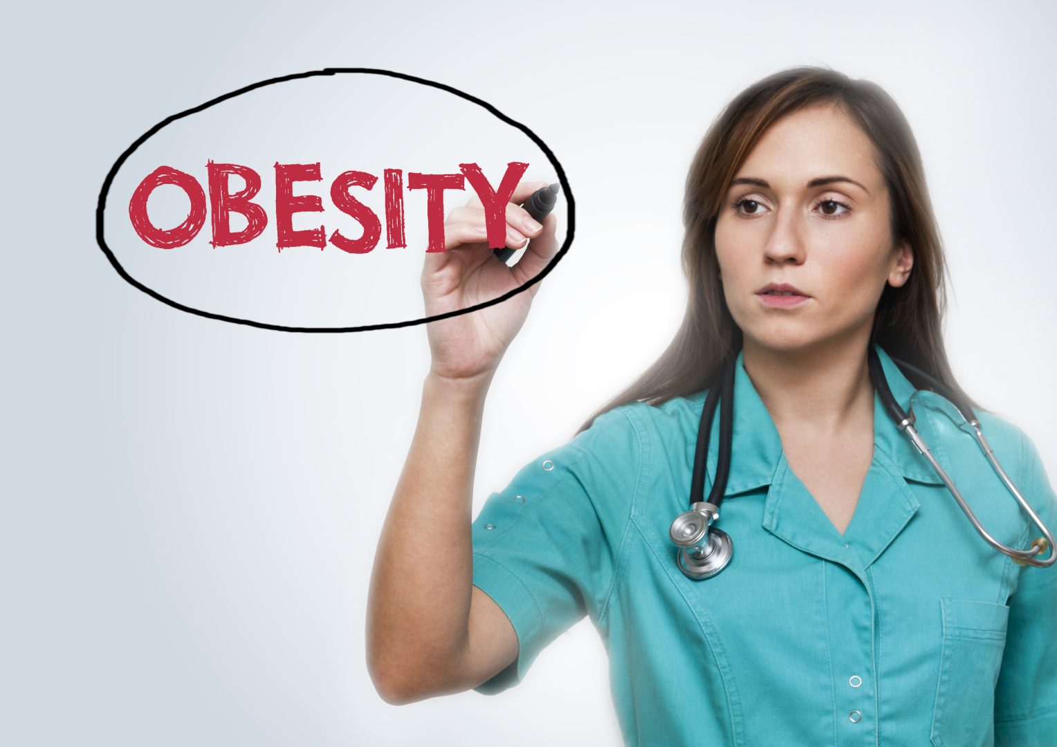 OBESITY / Healthcare concept (Click for more)