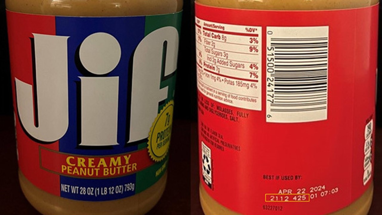 The Jif peanut butter recall is pulling a cascade of other products