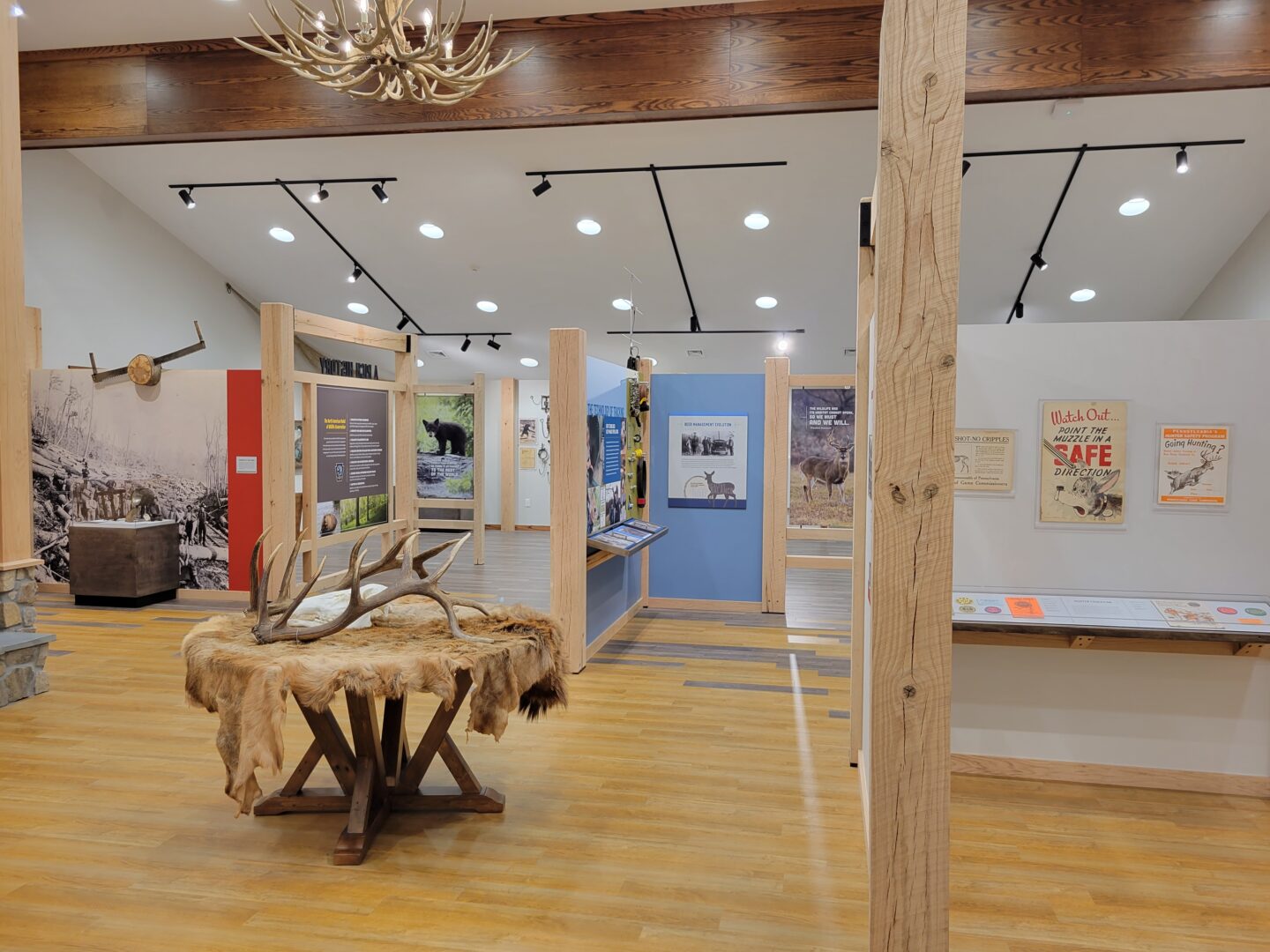The Conservation Wildlife Heritage Museum at Middle Creek Wildlife Management Visitor Center.