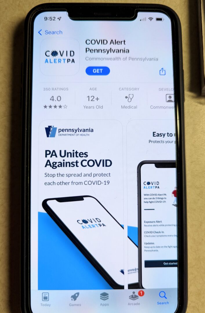 Pennsylvania's COVID-19 Alert app