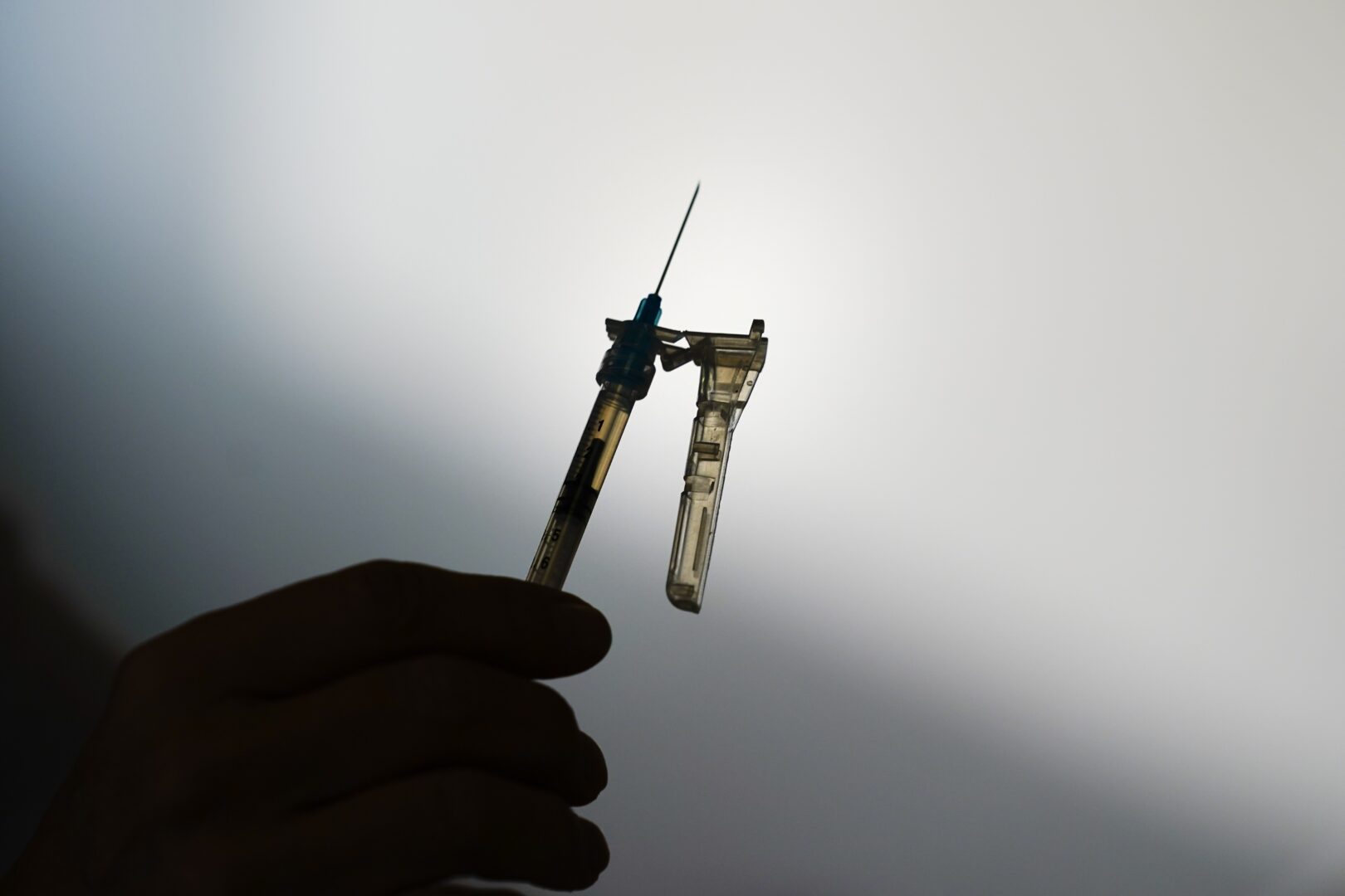 A syringe is prepared at a clinic in Norristown, Pa., Dec. 7, 2021. The Environmental Protection Agency is warning residents in 13 states and Puerto Rico about potential health risks from emissions of ethylene oxide, a chemical widely used to sterilize medical equipment and decontaminate spices. 