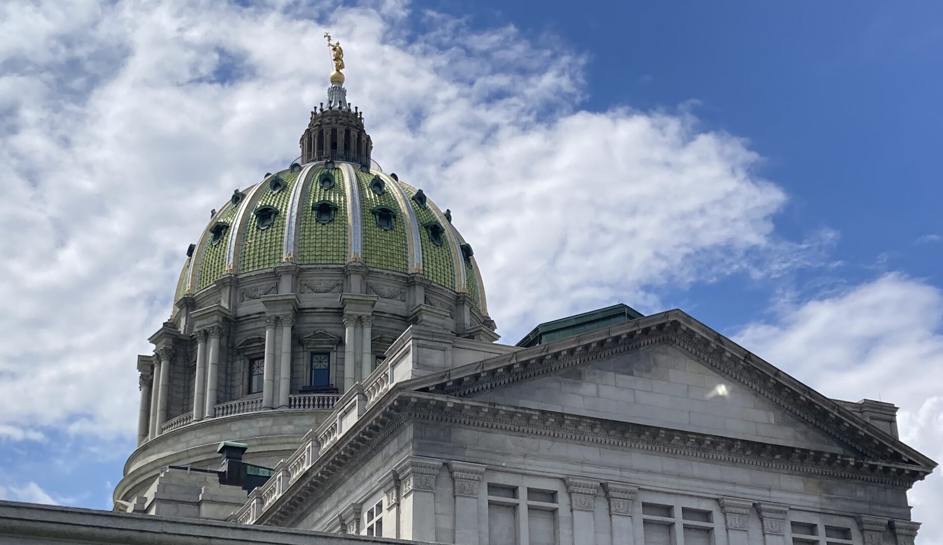 The Pennsylvania Capitol building in Aug. 2022.