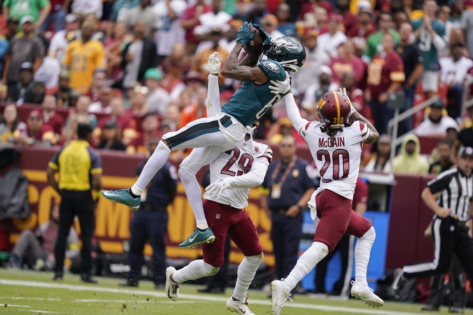 nfl sep 25 2022 commanders vs eagles