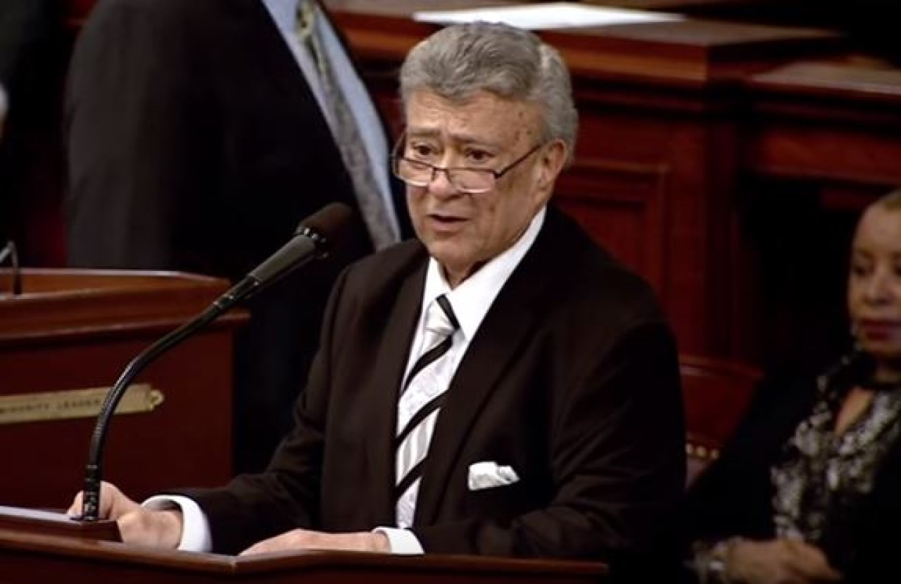 Anthony DeLuca, seen here speaking on the state House floor, served Pittsburgh's eastern suburbs in Pennsylvania's House for nearly four decades and was the House's longest-serving active member.