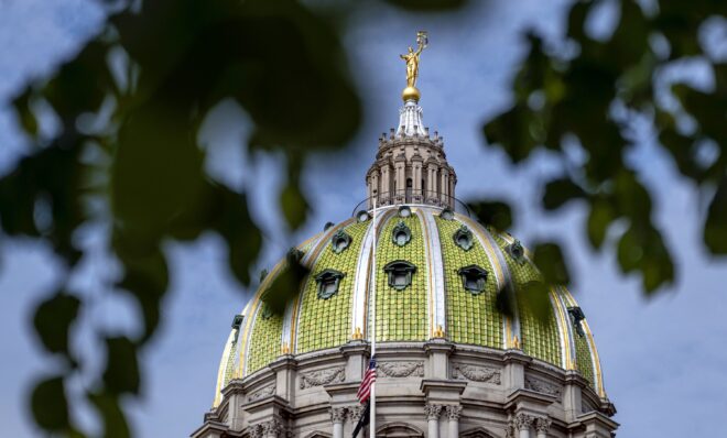 Democratic Gov. Tom Wolf and top state lawmakers are hurriedly negotiating a massive economic development package that would encourage natural gas development in Pennsylvania.