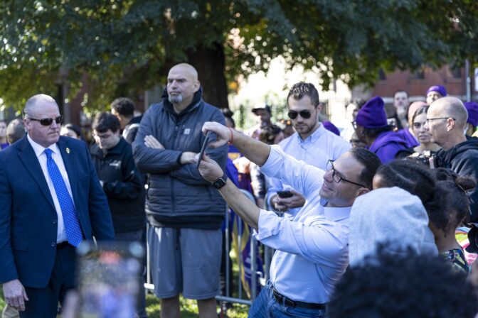 Some Democrats in Philadelphia aren't jazzed about Democrats Josh Shapiro and John Fetterman.