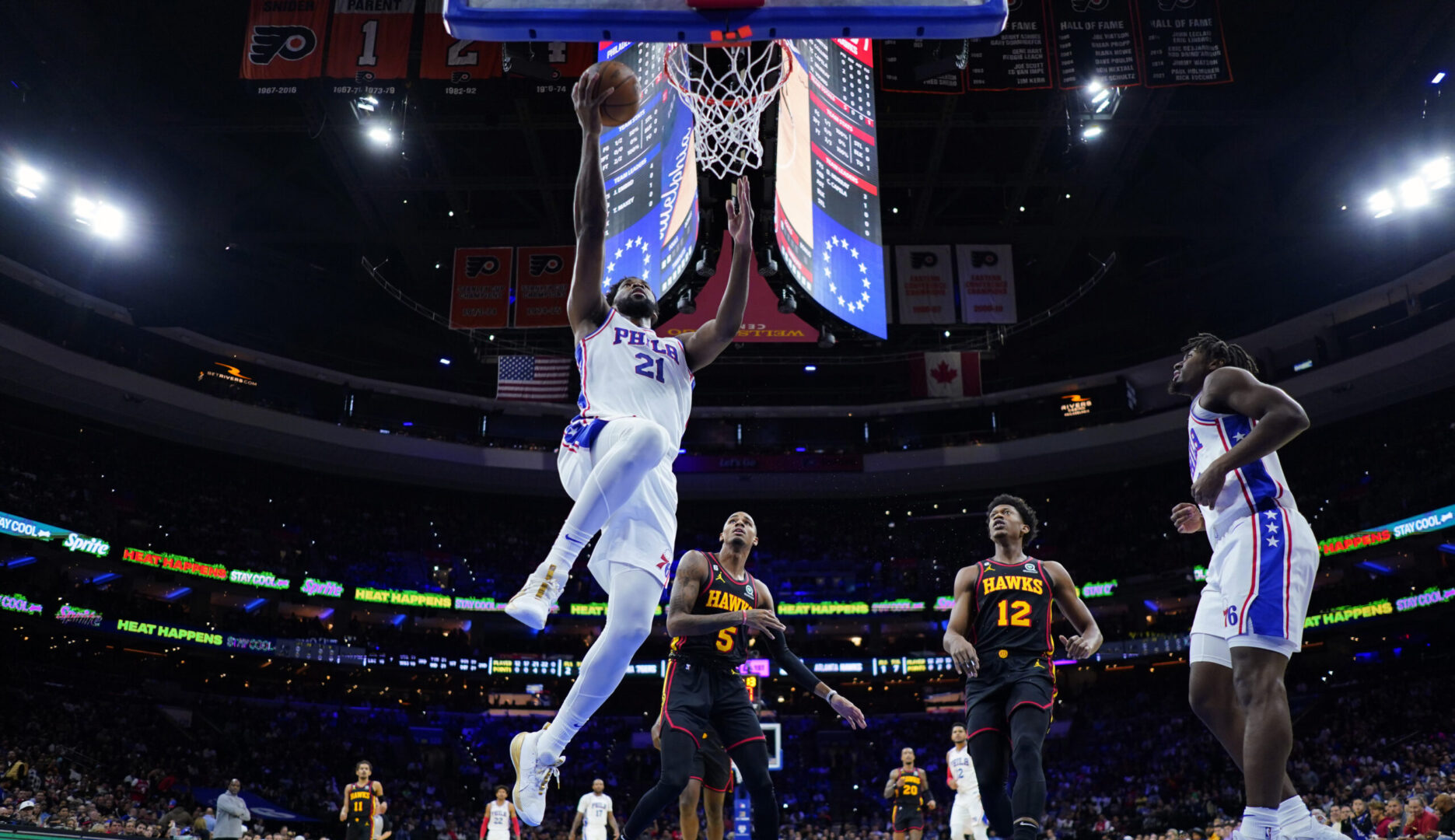 sixers score tonight