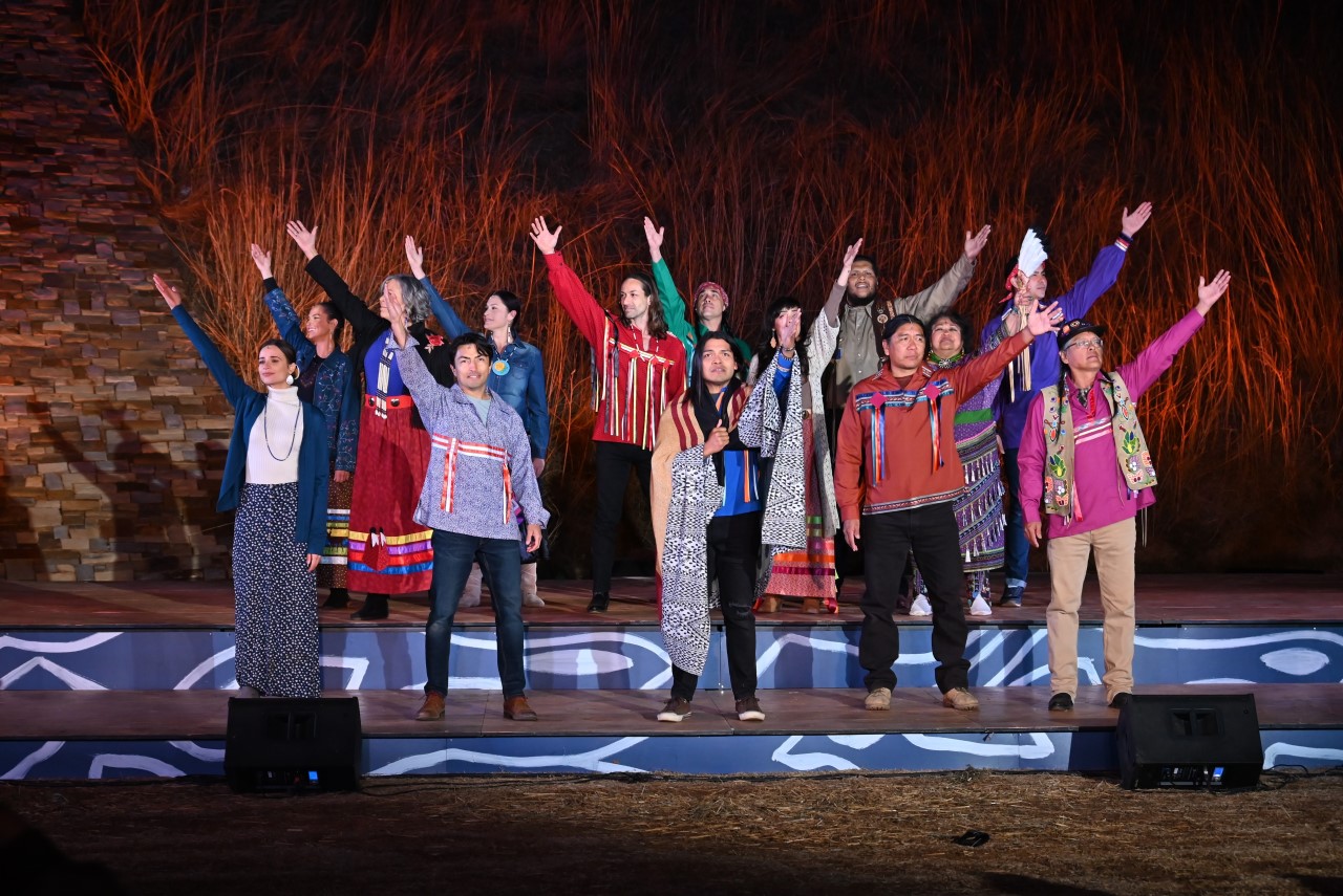 Distant Thunder at the First Americans Museum produced by Lyric Theatre in March 2022.