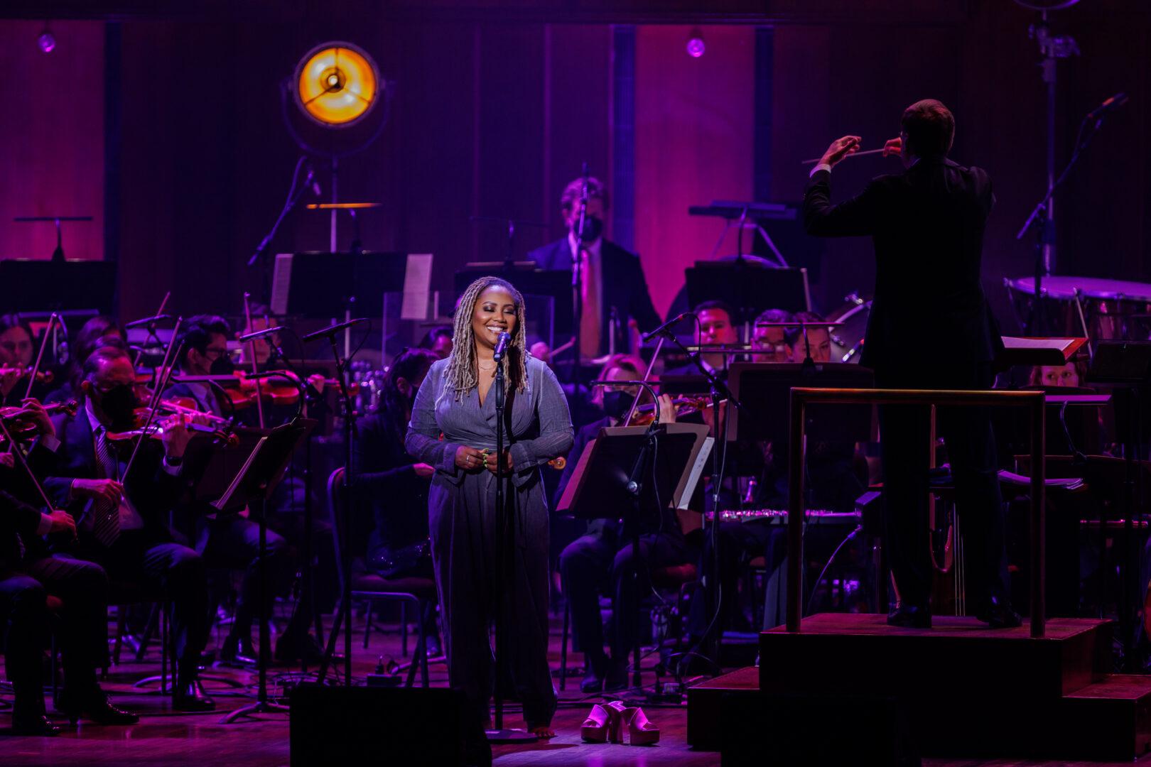 Lalah Hathaway performs during a special evening dedicated to Joni Mitchell.