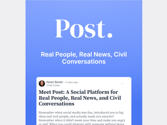 New social media site Post promises to be a more civil alternative to Twitter, but it's still building out basic features and working to admit the many thousands of people on its waitlist.