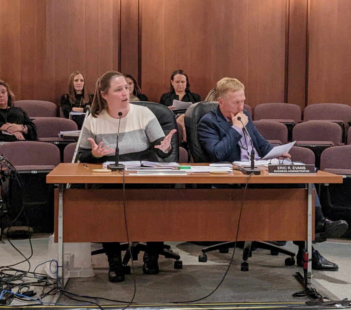 Bethlehem Police Chief Michelle Kott tells City Council about the Community Connections Partnership at a budget hearing last week.
