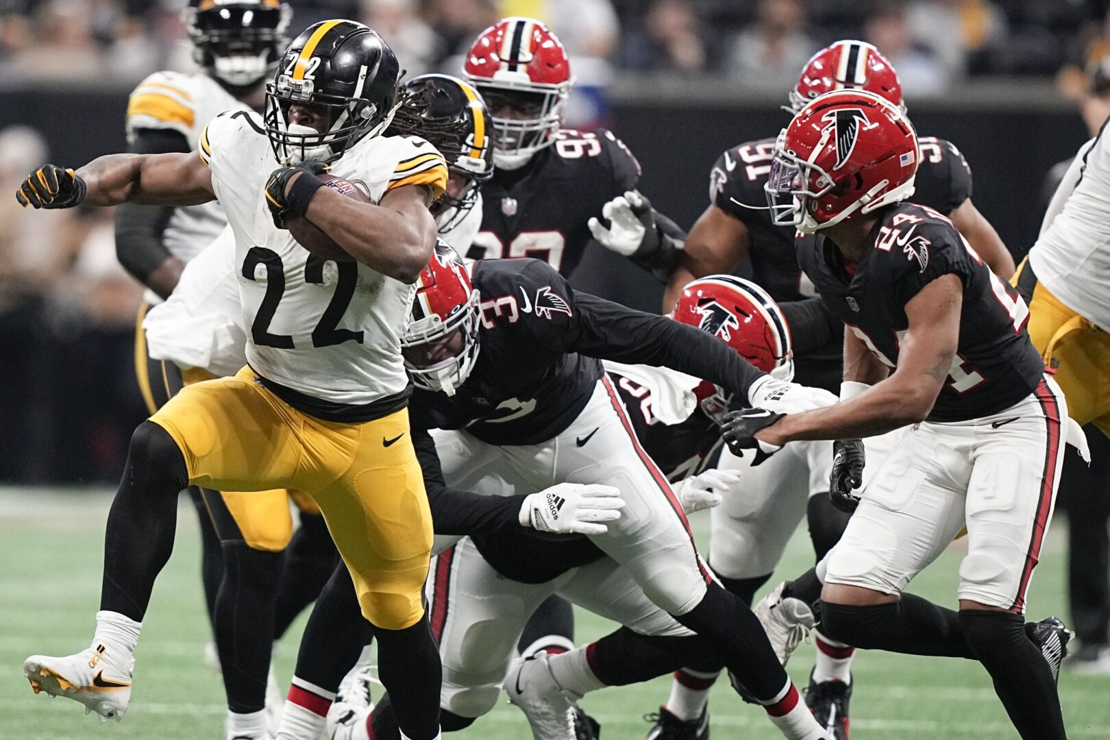 Najee Harris, running game gives Steelers offense an identity