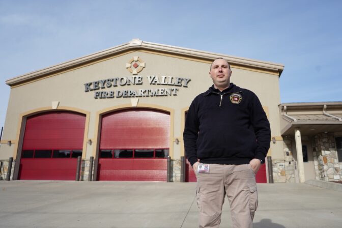 Joe Miles is the EMS manager for the Keystone Valley Fire Department in Parkesburg.
