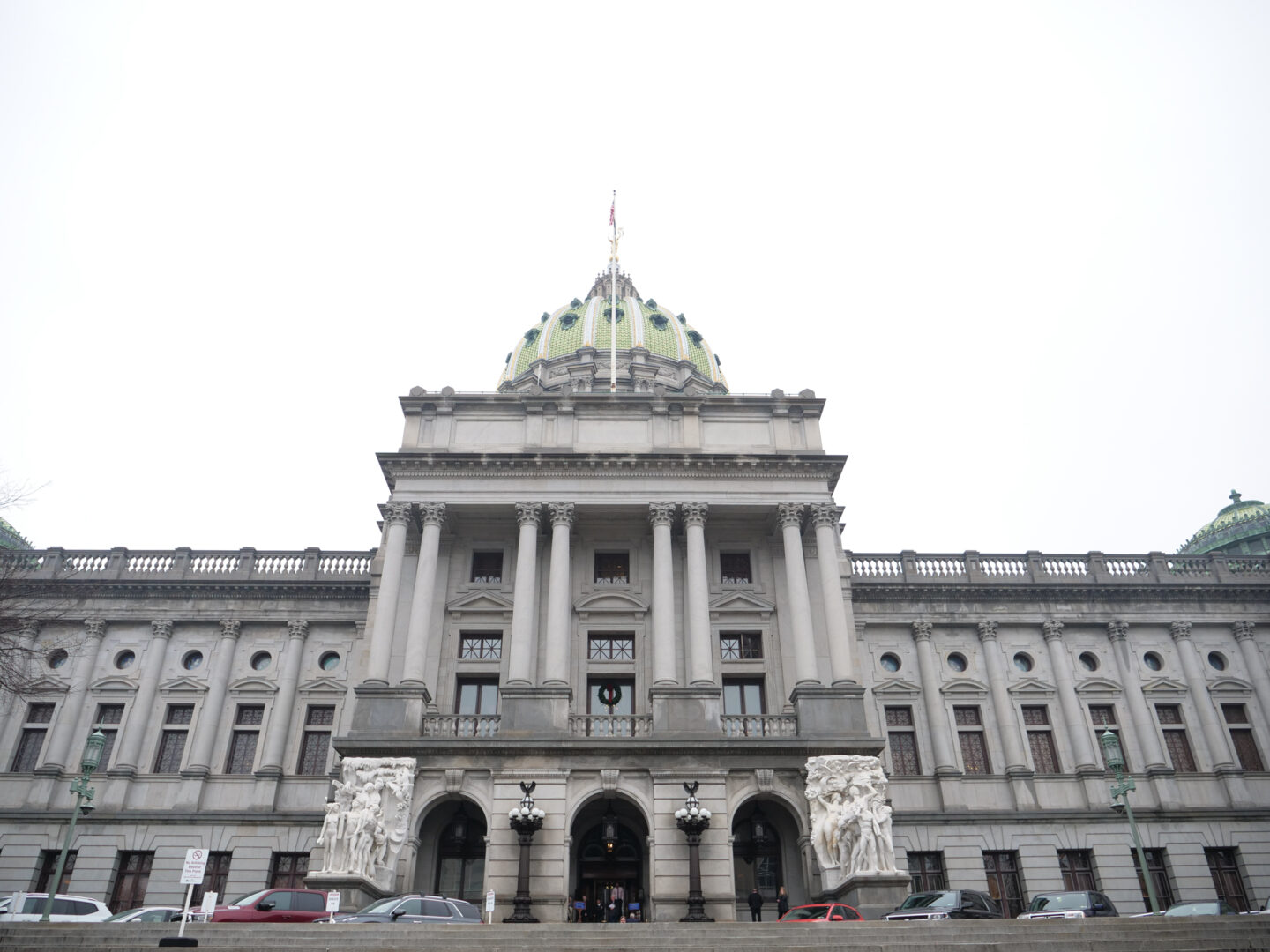 The Harrisburg state capitol building on Jan. 3, 2023.