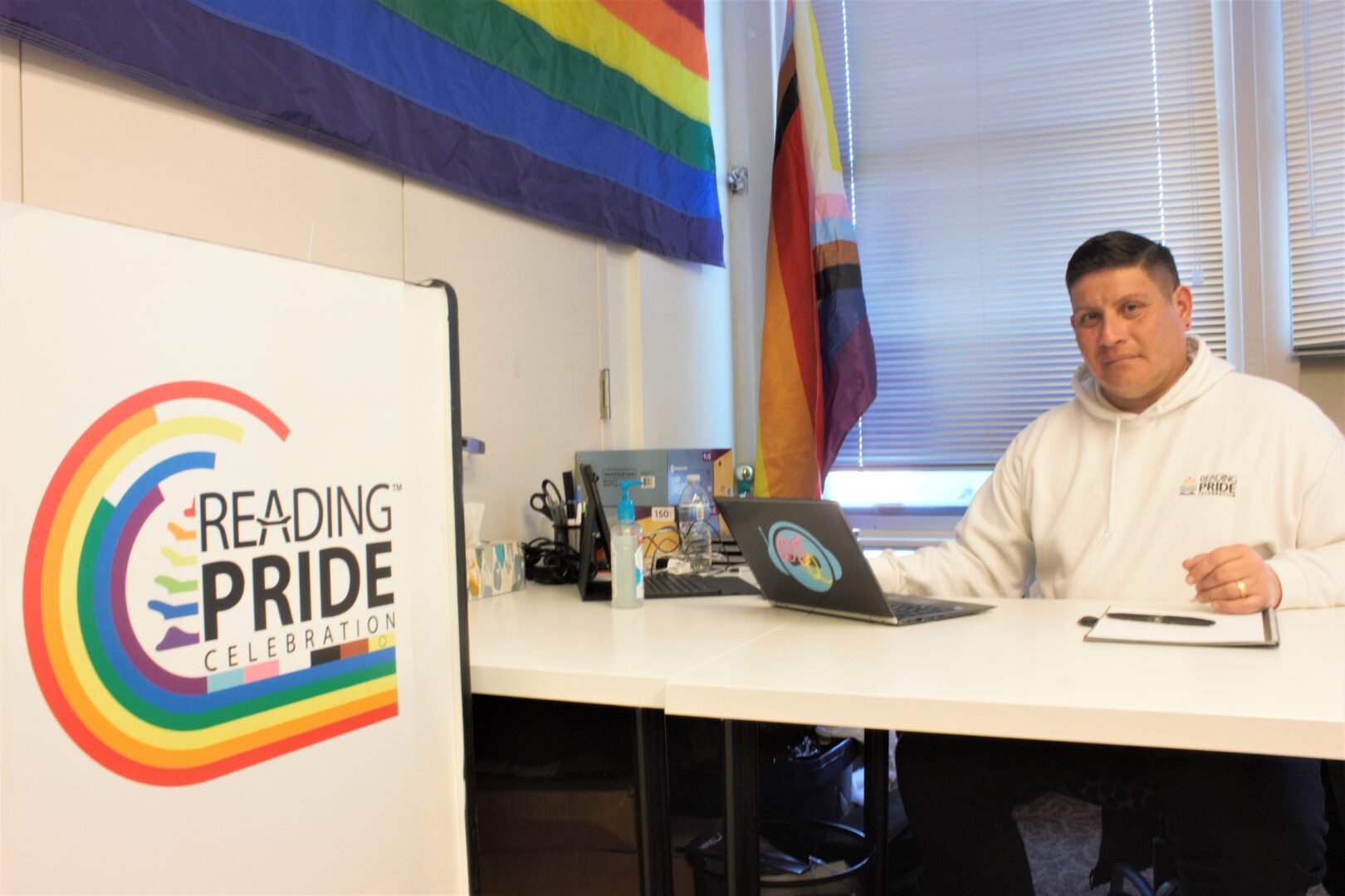 Enrique Castro is the first Latino executive director and CEO of Reading Pride Celebration.