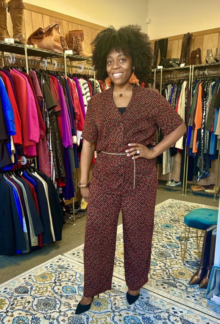 Janica Wright at Jay's Boutique in Harrisburg.