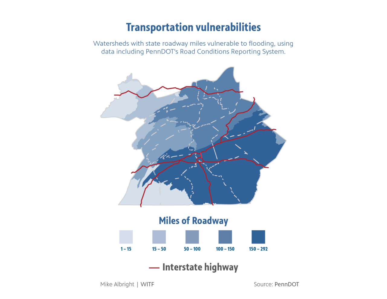 pennsylvania roads flooding climate change