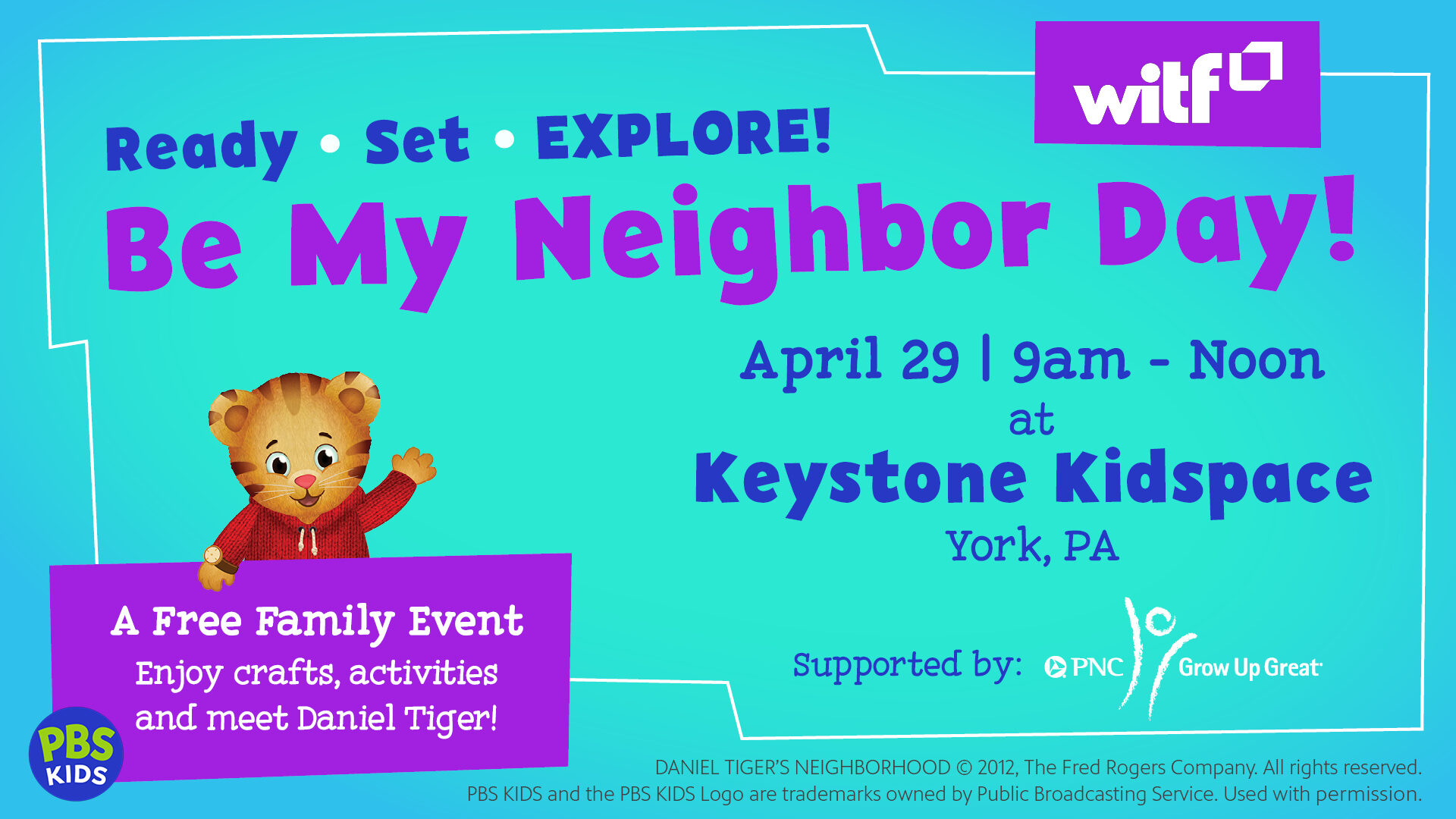 Ready Set Explore Be My Neighbor Day WITF