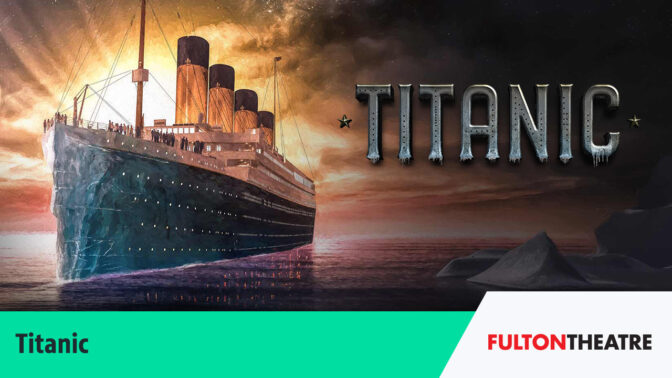 the Titanic theatre production contest banner