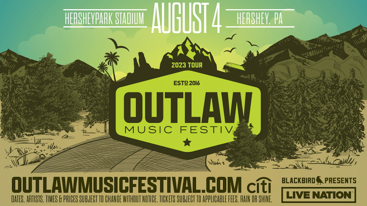 Win Tickets to Outlaw Music Fest in Hershey WITF
