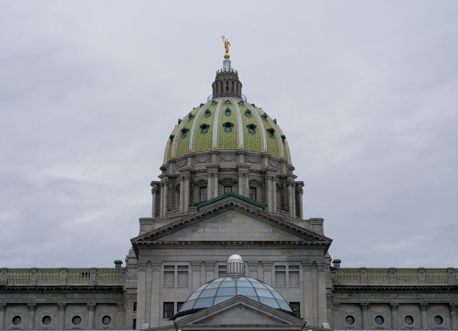 The state Capitol building in Harrisburg on March 24, 2023. 