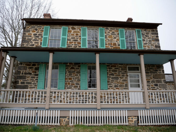 The Rose House on the Gettysburg Battlefield