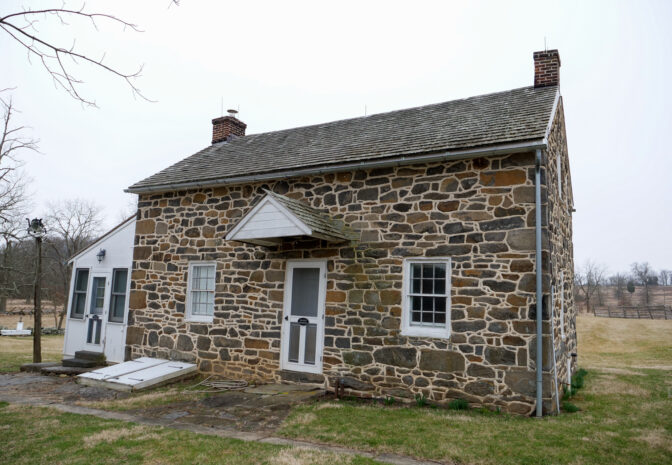 The Slyder House on the Gettysburg Battlefield