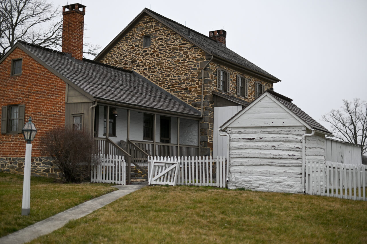 The Bushman House on the Gettysburg Battlefield