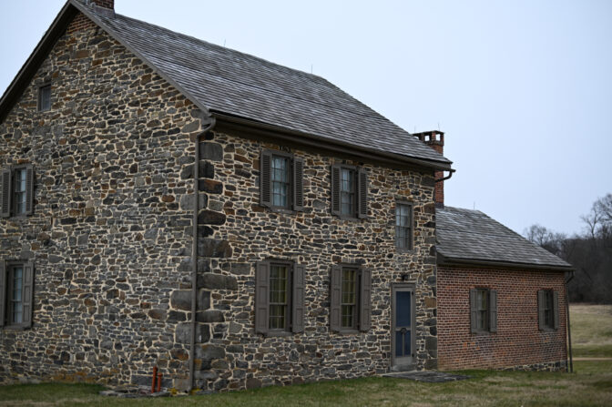 The Bushman House on the Gettysburg Battlefield