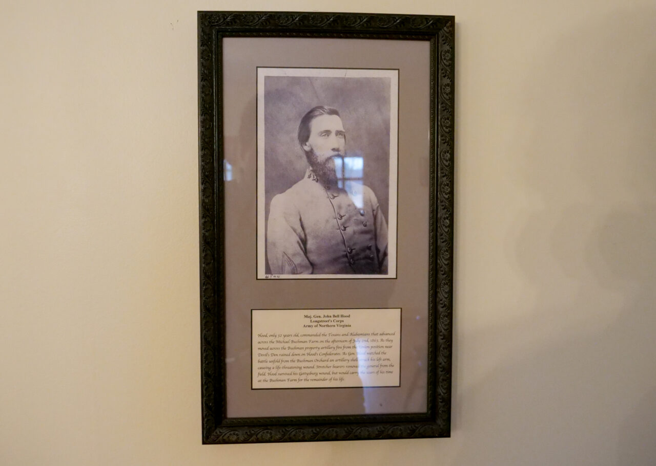 Inside the Bushman House on the Gettysburg Battlefield