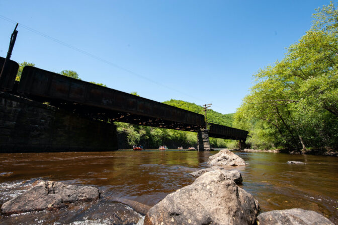 The Lehigh River watershed provides recreational opportunities, such as fishing and whitewater rafting, habitat for marine life and animals, and drinking water to hundreds of thousands of people. 