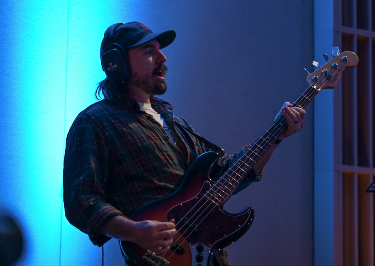 Caleb Miller performs with Public Disco Porch.