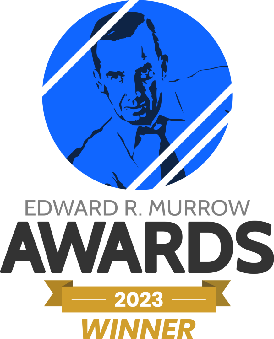Edward R. Murrow award winner logo