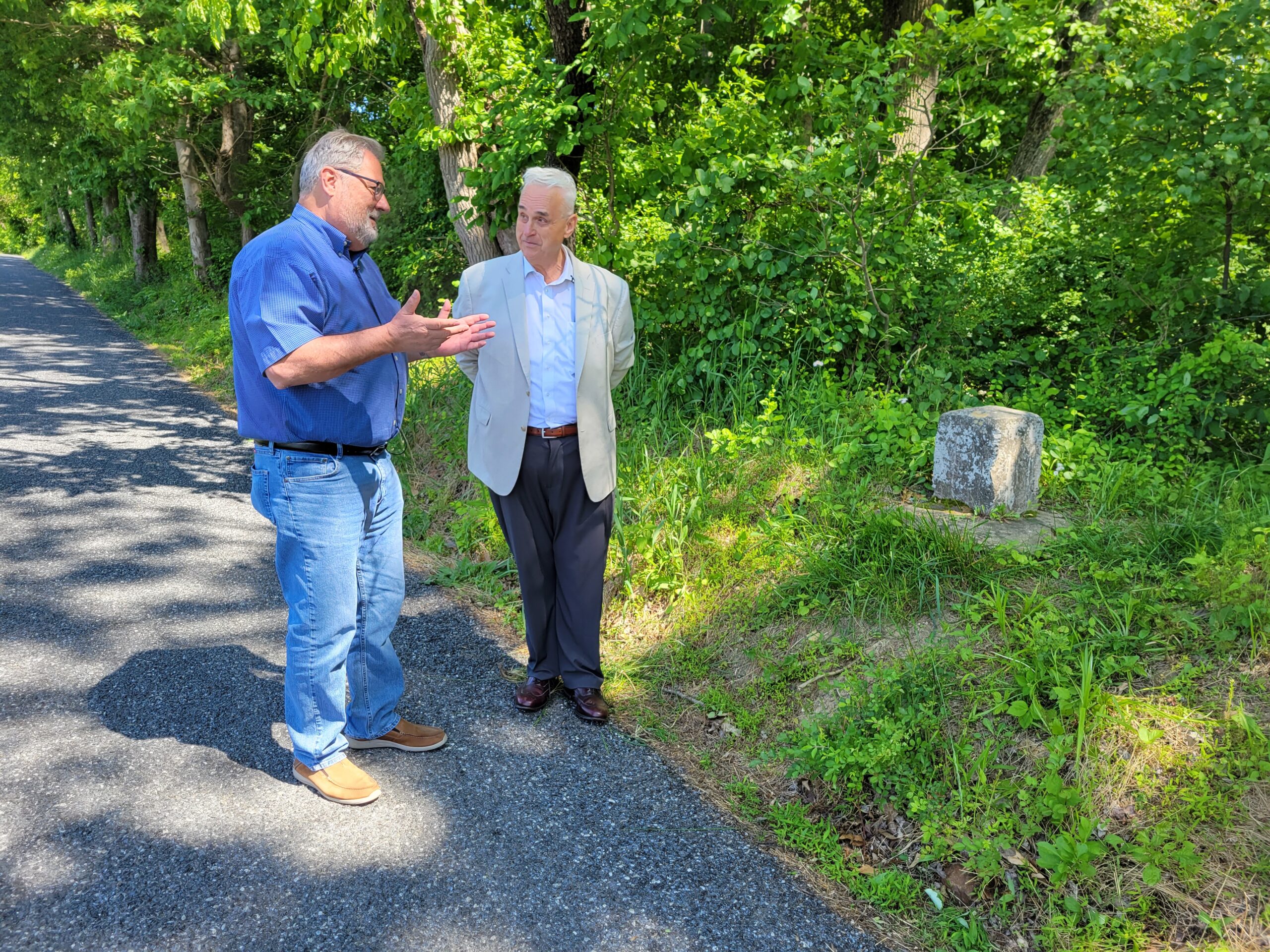 Pennsylvania and Maryland fought for 80 years over boundary; Then came