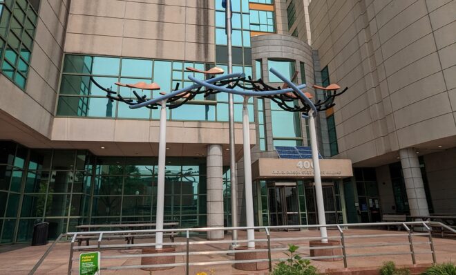 The Rachel Carson Building in Harrisburg houses the Pennsylvania Department of Environmental Protection.