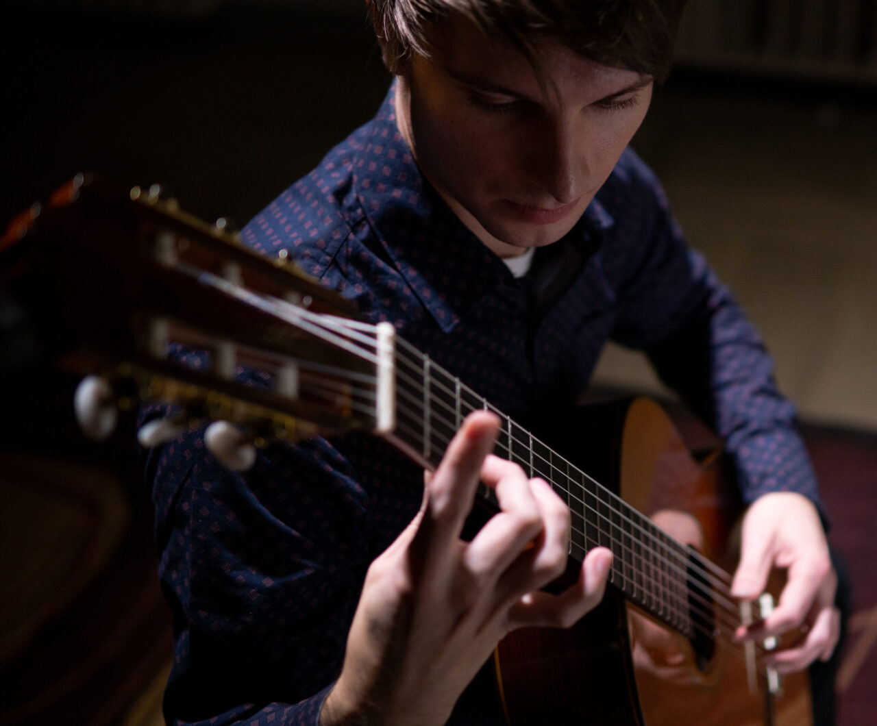 Michael Curry performs in the WITF Music studio on May 18, 2023.