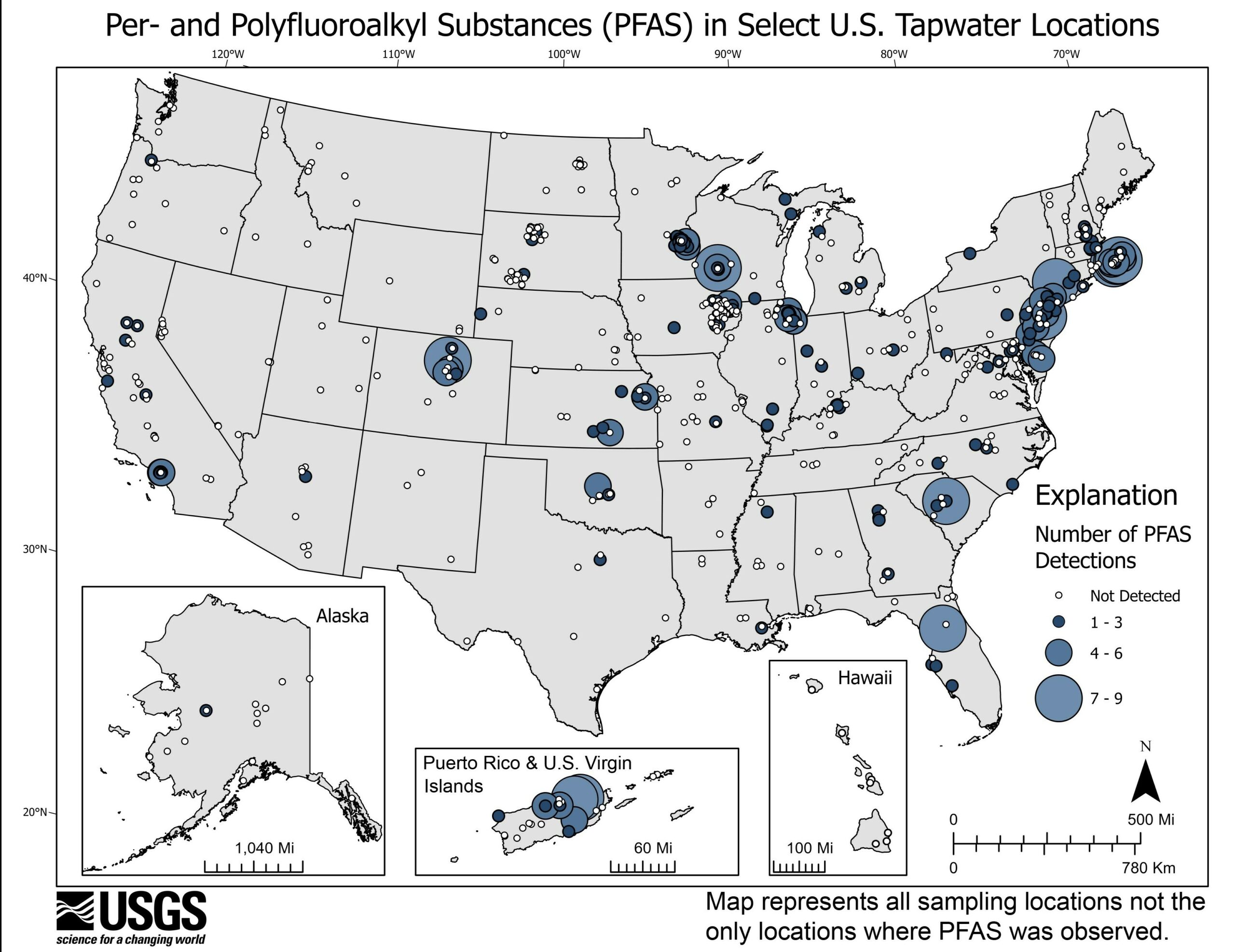 ‘Forever chemicals’ could be in nearly half of U.S. tap water, a