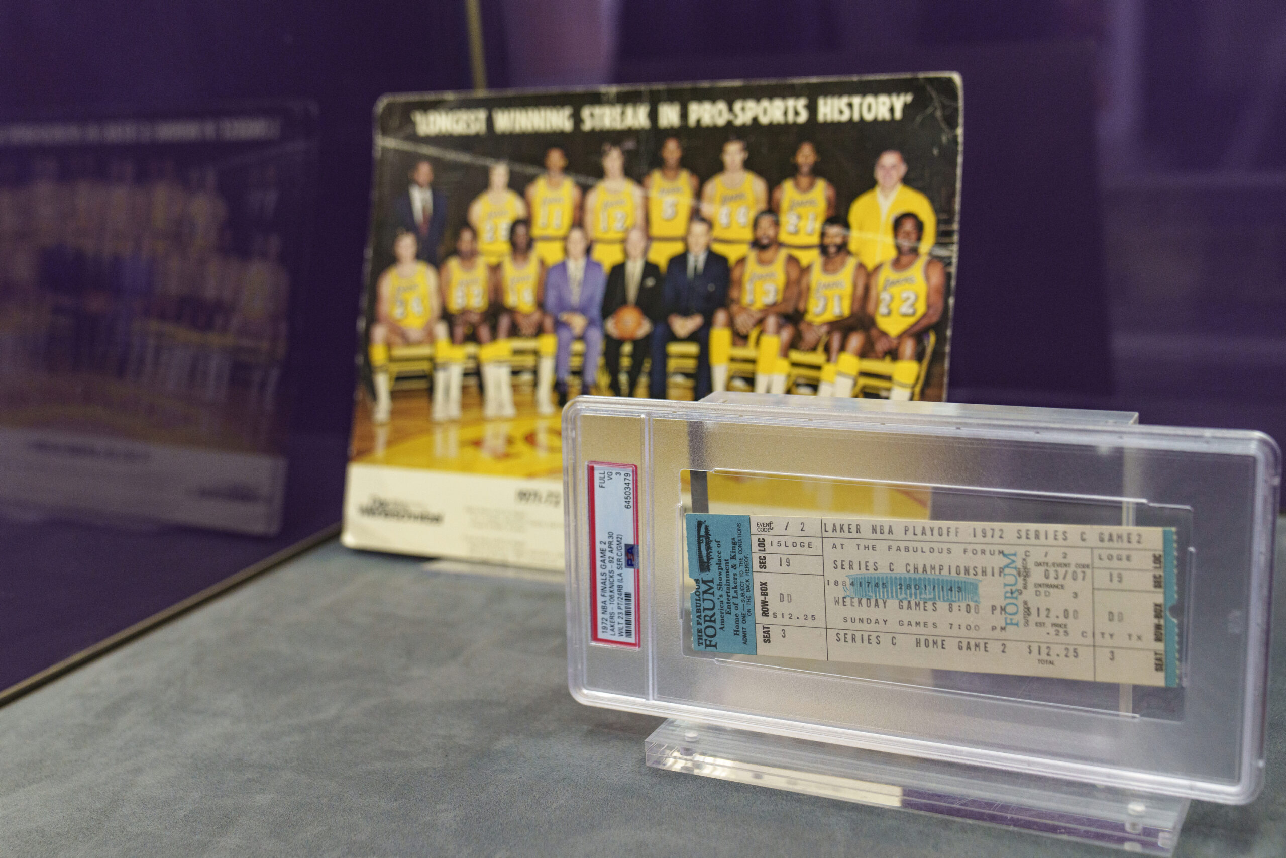 Wilt Chamberlain's 1972 finals jersey up for auction