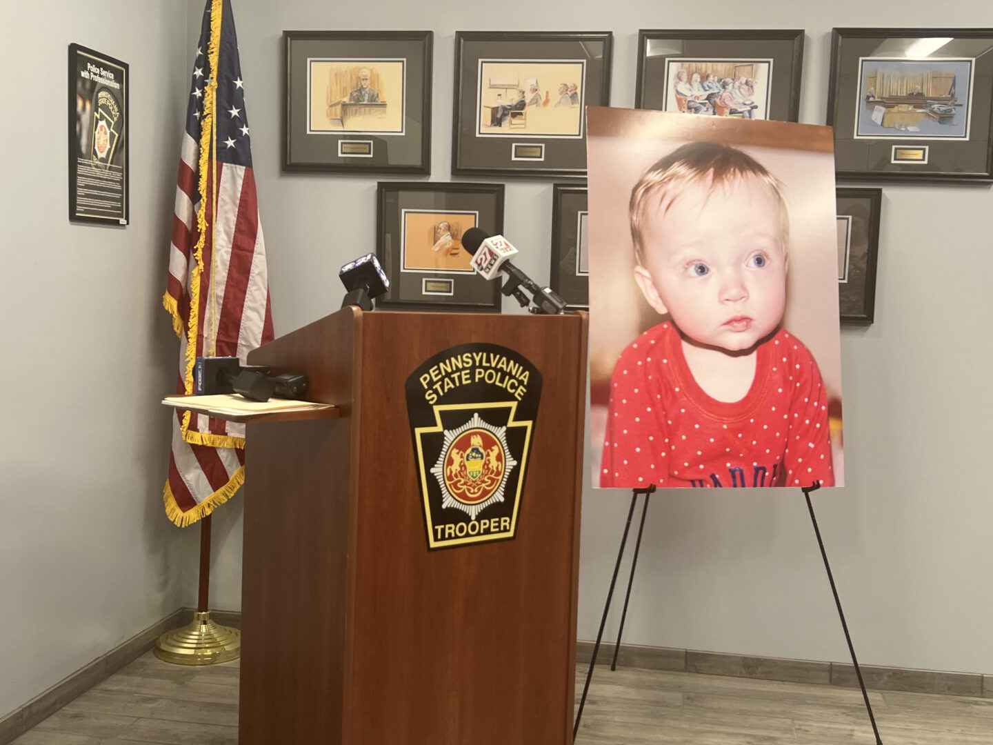 Three Adams County Children and Youth Services workers have been charged with endangerment of a child after 15-month-old Iris Mummert's death in May 2020. 