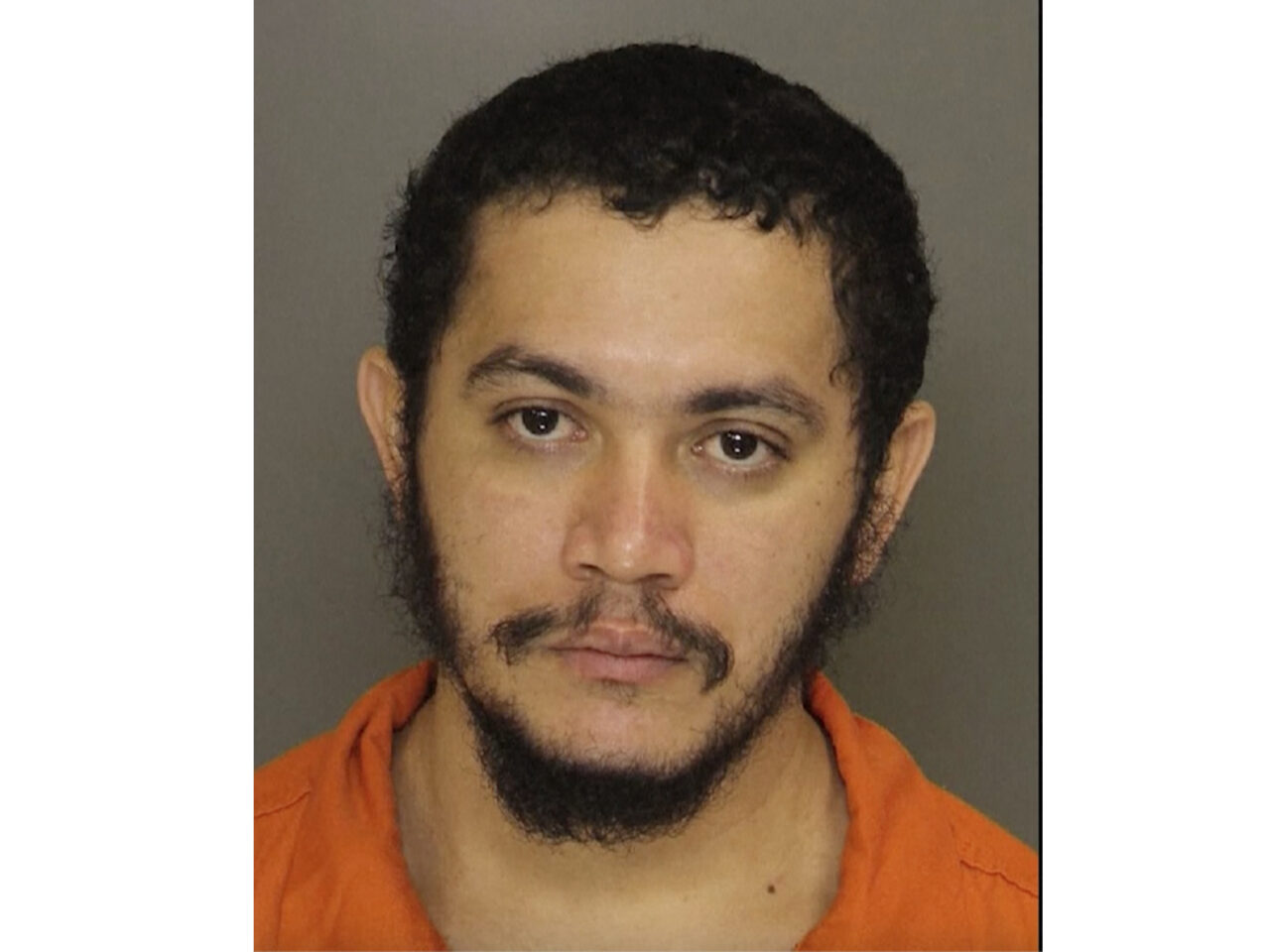 This photo provided by the Chester County Prison shows Danelo Cavalcante. Cavalcante, convicted this month of fatally stabbing his girlfriend escaped Thursday, Aug. 31, 2023 from the suburban Philadelphia prison and prosecutors say he is also wanted in his native Brazil in a separate slaying. (Chester County Prison via AP)