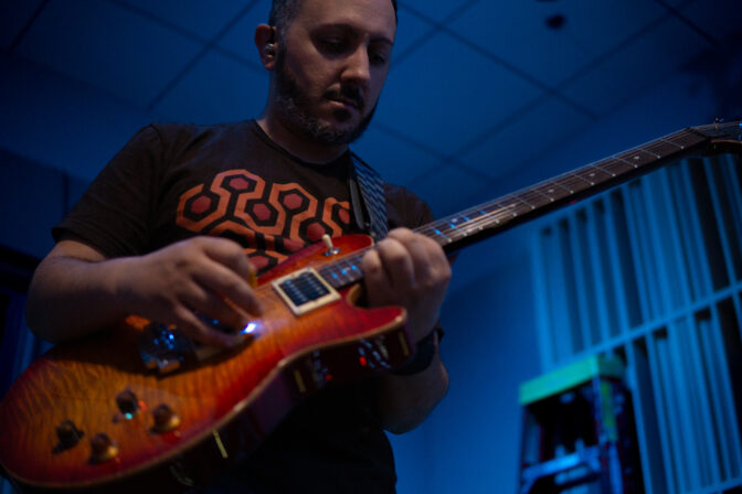 Matt Rockman of The Depth Beneath Us performs for WITF Music on June 12, 2023. Jeremy Long - WITF News