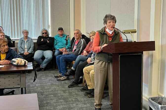 Dozens of people turned out to testify for and against a proposal in Lewis County, Wash., that would require public libraries to classify books according to age categories defined by County Commissioner Sean Swope. He says his plan was inspired by the rating system used voluntarily by the movie industry.